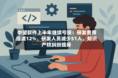 中望软件上半年继续亏损：研发费用缩减12%、研发人员减少51人，知识产权纠纷缠身-第2张图片