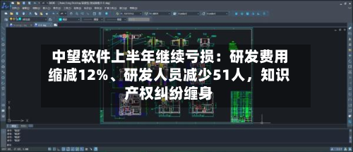 中望软件上半年继续亏损：研发费用缩减12%	、研发人员减少51人	，知识产权纠纷缠身-第1张图片