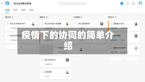 疫情下的协同的简单介绍-第2张图片