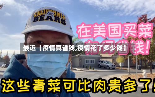 最近【疫情真省钱,疫情花了多少钱】-第3张图片