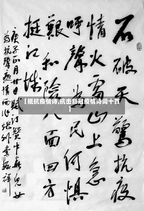 【抵抗疫情诗,抗击新冠疫情诗词十首】-第2张图片
