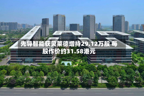 先导智能获贝莱德增持29.12万股 每股作价约31.58港元-第2张图片