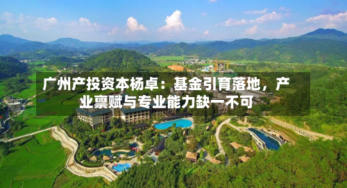 广州产投资本杨卓：基金引育落地，产业禀赋与专业能力缺一不可-第1张图片