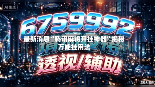 最新消息“腾讯麻将开挂神器”揭秘万能挂用法-第2张图片