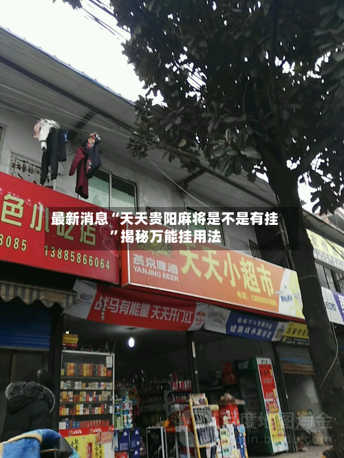 最新消息“天天贵阳麻将是不是有挂”揭秘万能挂用法-第1张图片