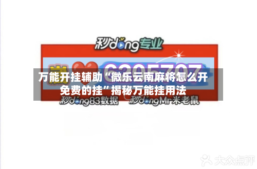 万能开挂辅助“微乐云南麻将怎么开免费的挂	”揭秘万能挂用法-第2张图片
