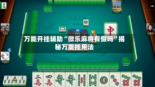 万能开挂辅助“微乐麻将有假吗”揭秘万能挂用法-第2张图片
