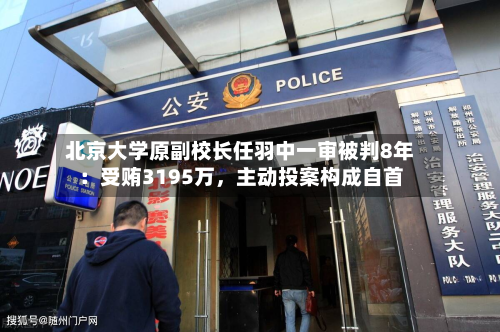 北京大学原副校长任羽中一审被判8年：受贿3195万，主动投案构成自首-第2张图片