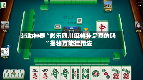 辅助神器“微乐四川麻将挂是真的吗	”揭秘万能挂用法-第1张图片
