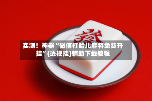 实测！神器“微信打哈儿麻将免费开挂”(透视挂)辅助下载教程-第2张图片