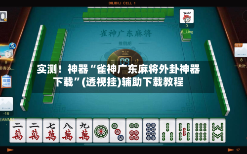 实测！神器“雀神广东麻将外卦神器下载”(透视挂)辅助下载教程-第3张图片