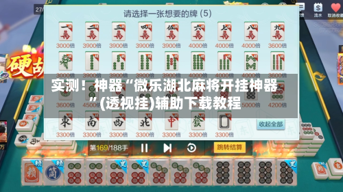 实测！神器“微乐湖北麻将开挂神器	”(透视挂)辅助下载教程-第1张图片