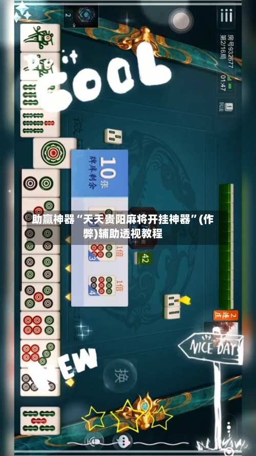 助赢神器“天天贵阳麻将开挂神器”(作弊)辅助透视教程-第1张图片