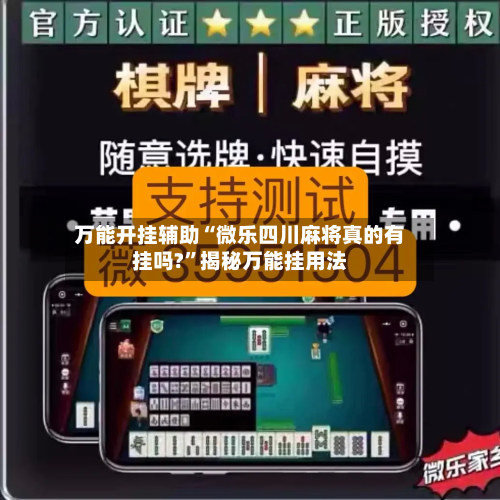 万能开挂辅助“微乐四川麻将真的有挂吗?”揭秘万能挂用法-第3张图片