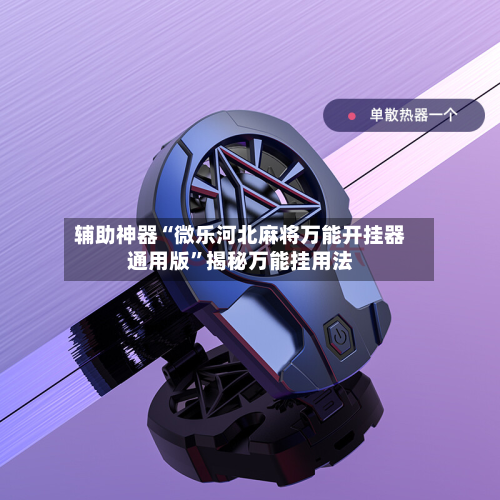 辅助神器“微乐河北麻将万能开挂器通用版”揭秘万能挂用法-第2张图片