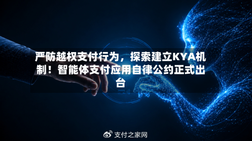 严防越权支付行为	，探索建立KYA机制！智能体支付应用自律公约正式出台-第1张图片