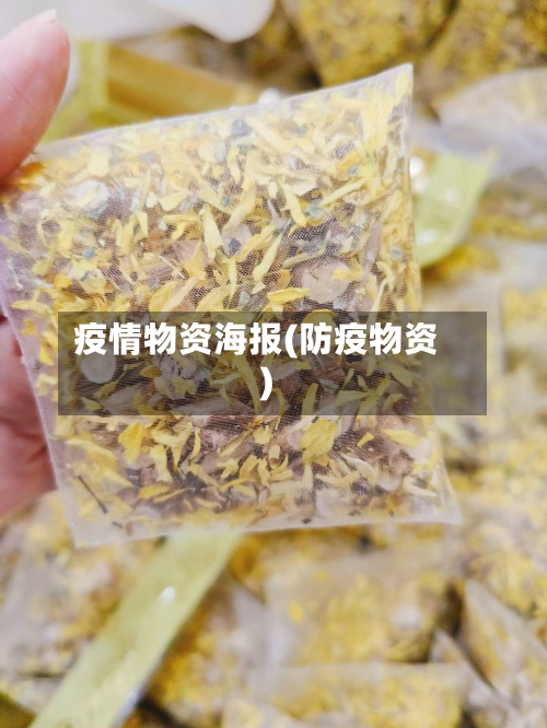 疫情物资海报(防疫物资)-第1张图片