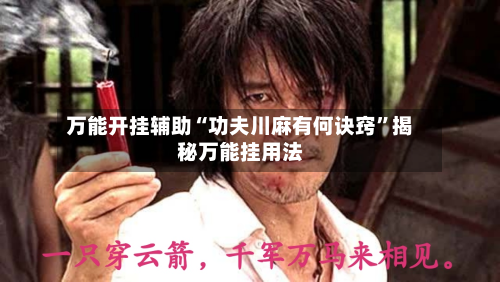 万能开挂辅助“功夫川麻有何诀窍”揭秘万能挂用法-第3张图片