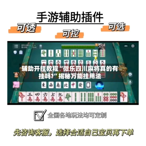 辅助开挂教程“微乐四川麻将真的有挂吗?”揭秘万能挂用法-第3张图片