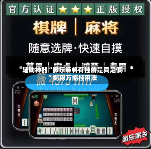 辅助神器“微乐麻将有挂的是真是假”揭秘万能挂用法-第1张图片