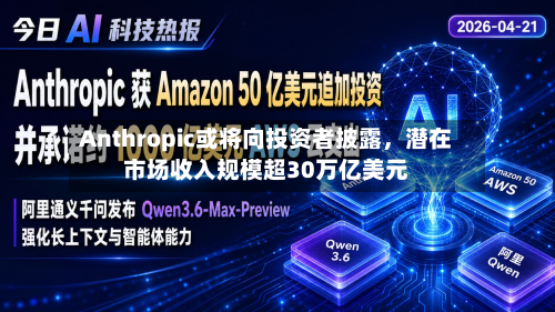 Anthropic或将向投资者披露，潜在市场收入规模超30万亿美元-第2张图片
