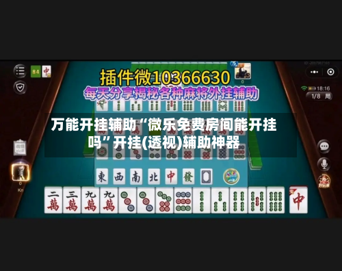 万能开挂辅助“微乐免费房间能开挂吗	”开挂(透视)辅助神器-第2张图片