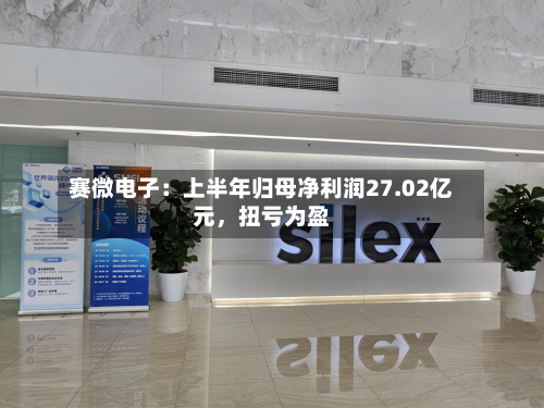 赛微电子：上半年归母净利润27.02亿元	，扭亏为盈-第3张图片