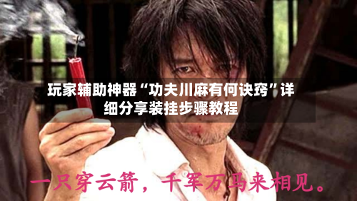 玩家辅助神器“功夫川麻有何诀窍”详细分享装挂步骤教程-第1张图片