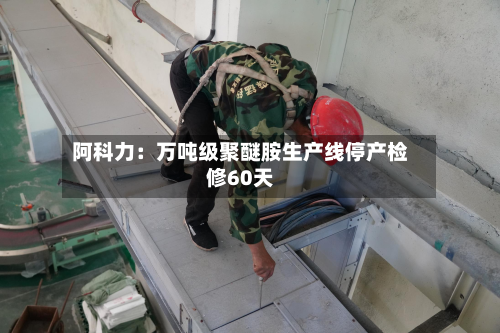 阿科力：万吨级聚醚胺生产线停产检修60天-第2张图片