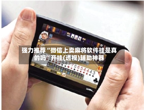 强力推荐“微信上卖麻将软件挂是真的吗”开挂(透视)辅助神器-第2张图片