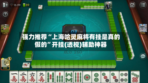 强力推荐“上海哈灵麻将有挂是真的假的	”开挂(透视)辅助神器-第1张图片