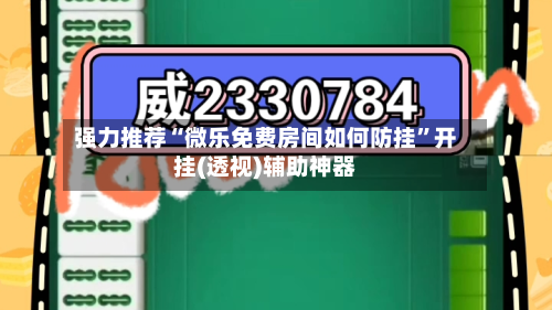 强力推荐“微乐免费房间如何防挂”开挂(透视)辅助神器-第2张图片