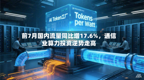 前7月国内流量同比增17.6%	，通信业算力投资逆势走高-第1张图片