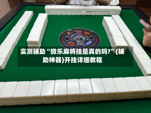 实测辅助“微乐麻将挂是真的吗?”(辅助神器)开挂详细教程-第3张图片