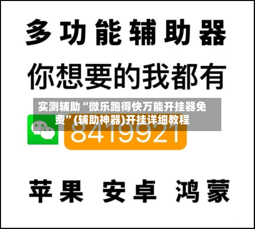 实测辅助“微乐跑得快万能开挂器免费”(辅助神器)开挂详细教程-第3张图片