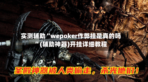 实测辅助“wepoker作弊挂是真的吗”(辅助神器)开挂详细教程-第2张图片