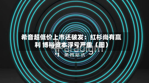 希音超低价上市还破发:红杉尚有赢利 博裕资本浮亏严重(图)-第2张图片