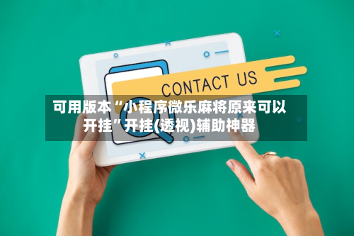 可用版本“小程序微乐麻将原来可以开挂”开挂(透视)辅助神器-第1张图片