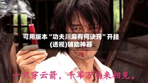 可用版本“功夫川麻有何诀窍”开挂(透视)辅助神器-第2张图片