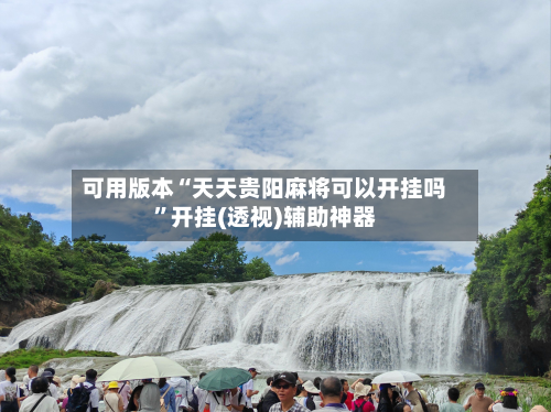 可用版本“天天贵阳麻将可以开挂吗”开挂(透视)辅助神器-第3张图片