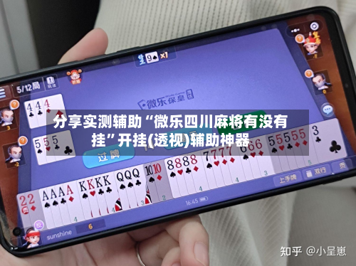 分享实测辅助“微乐四川麻将有没有挂”开挂(透视)辅助神器-第1张图片