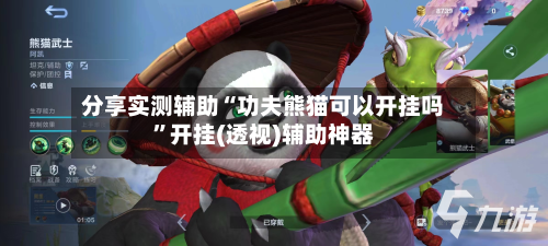 分享实测辅助“功夫熊猫可以开挂吗	”开挂(透视)辅助神器-第1张图片