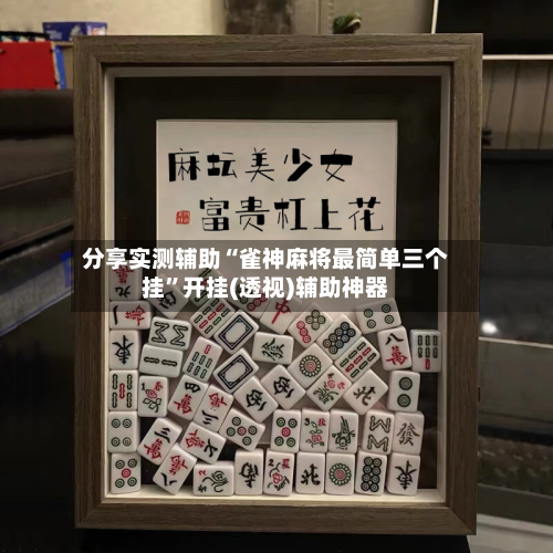 分享实测辅助“雀神麻将最简单三个挂”开挂(透视)辅助神器-第1张图片