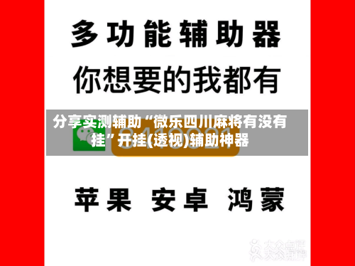 分享实测辅助“微乐四川麻将有没有挂”开挂(透视)辅助神器-第2张图片