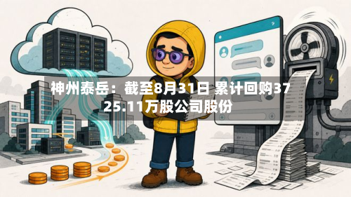 神州泰岳：截至8月31日 累计回购3725.11万股公司股份-第1张图片