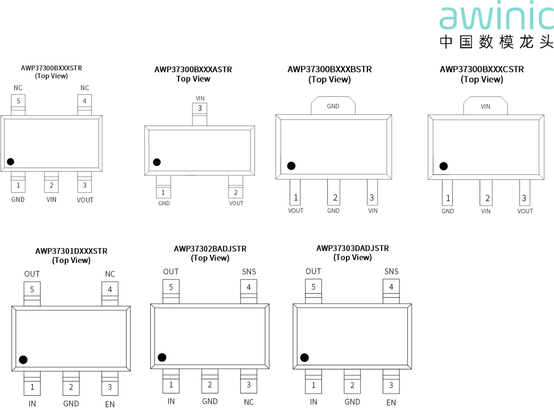 【新品发布】艾为电子推出 40V150mA 低功耗 LDO AWP3730X系列